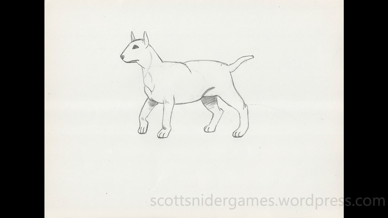 Dog Pencil Sketch Video #1 (12-06-2024)