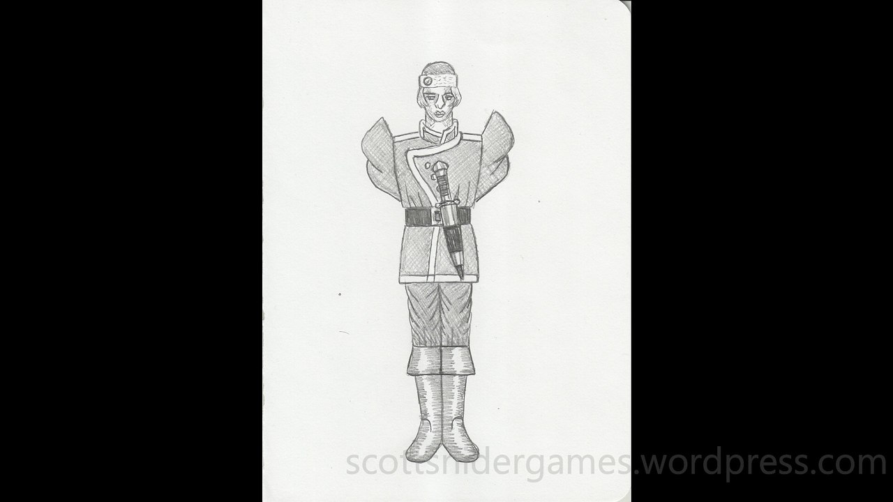 Soldier Pencil Sketch Video #533 (12-06-2024)