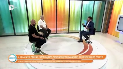 Gëzim Kelmendi - Mysafir në emisionin Rreth e rrotull - Suspendimi i policit shkak vizita e familjës së Faton Hajrizit