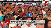 Rutilio Escandón inaugura la ampliación y modernización del libramiento Sur de Tapachula, Chiapas