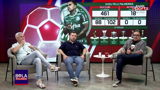 GABIGOL E DUDU SAIRÃO DE SEUS CLUBES NO FINAL DO ANO: COMENTARISTAS AVALIAM | BOLA ROLANDO