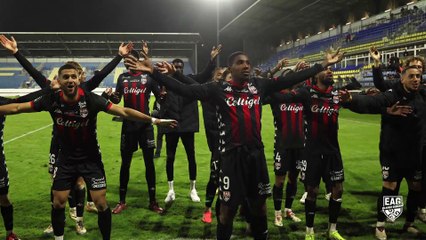 Le clapping après la victoire face à Martigues (1-0)