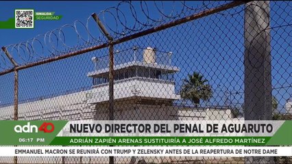 Designan a Adrián Zapién como nuevo director del penal de Aguaruto tras incidentes violentos