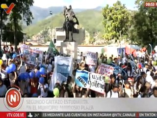 Miranda | Ciudadanos del municipio Ambrosio Plaza disfrutaron del segundo "Gaitazo Estudiantil"