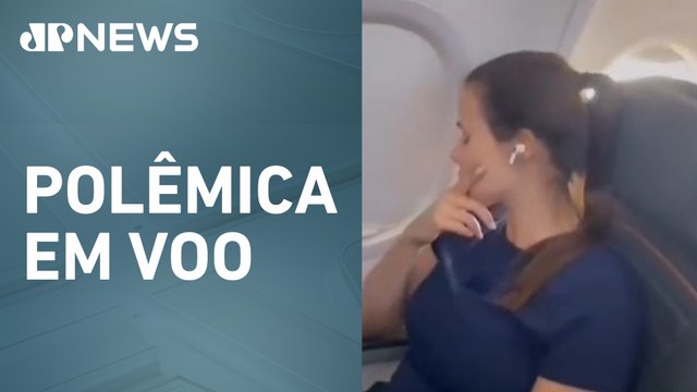 Mulher viraliza por não ceder lugar para criança durante voo da Gol; Vilela e Dora Kramer comentam