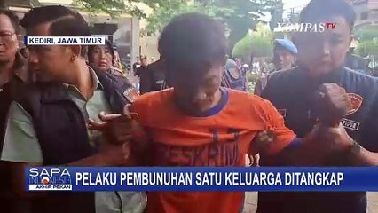 Pelaku Perampokan dan Pembunuhan Sekeluarga di Kediri Ternyata Adik Korban!