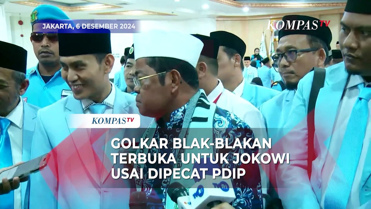 Golkar Blak-blakan Terbuka untuk Joko Widodousai Dipecat PDIP