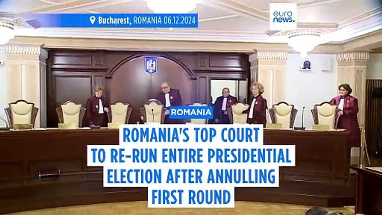 Georgescu slams Romania's top court after annulment of presidential election result