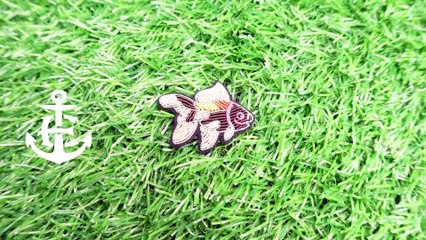 Fashion animals Bullion Wire brooches, Patches for clothes custom pakistan