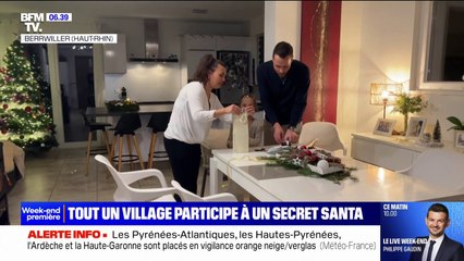Haut-Rhin: tout le village de Berrwiller participe à un "Secret santa"