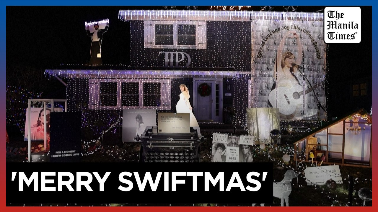 The Taylor Swift-themed Christmas house is back
