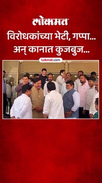 सुनील तटकरे, विश्वजीत कदम आणि उदय सामंत यांच्यामध्ये काय घडलं