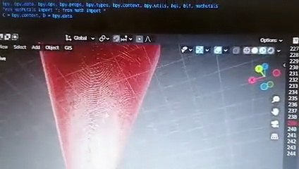 Cone of diffuse light