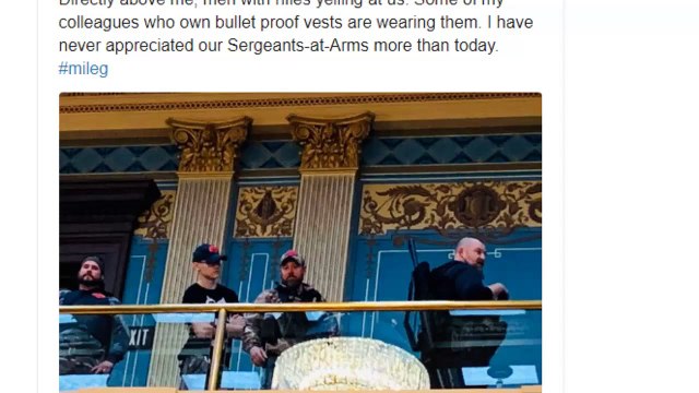 Protestos com armas pela liberdade em Michigan | Visão Libertária - 01/05/20 | ANCAPSU