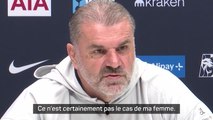 Tottenham - Postecoglou avoue que sa femme n'a pas aimé la façon dont il a géré la confrontation avec les fans