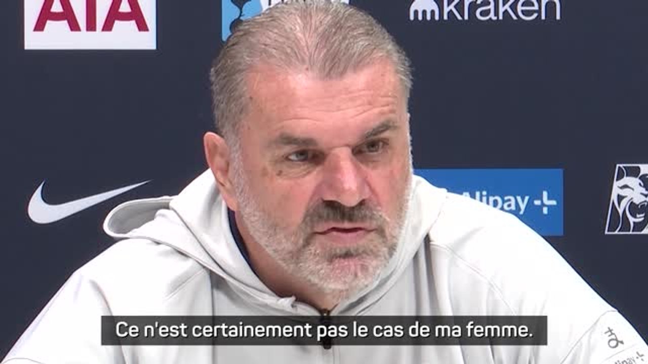 Tottenham - Postecoglou avoue que sa femme n'a pas aimé la façon dont il a géré la confrontation avec les fans
