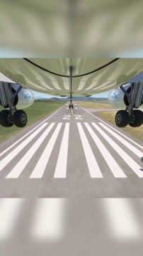 Smooth Touchdown: KLM A320neo Lands at Paris-Orly Airport (ORY), Paris, France #landing #flights #flightlovers #flyinglover #aviation #A320neo #flying #aviationlovers