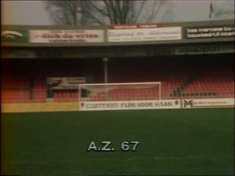 AZ/67 ALKMAAR - 1981 - SAISON 1980/1981 -