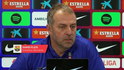 Flick pas mécontent de l'absence du Barça à la Coupe du monde des clubs