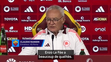 Ranieri : "Le Fée peut faire comme Ancelotti et Pirlo"