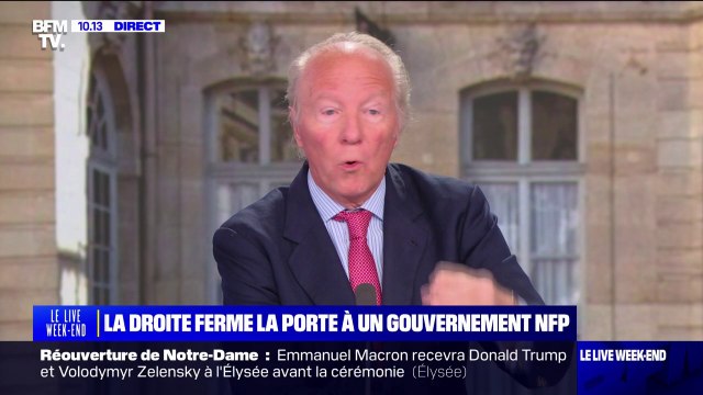 Brice Hortefeux (LR): Nous serons aux côtés de ceux qui proposeront un programme qui restaurera l'ordre dans la rue et dans les finances
