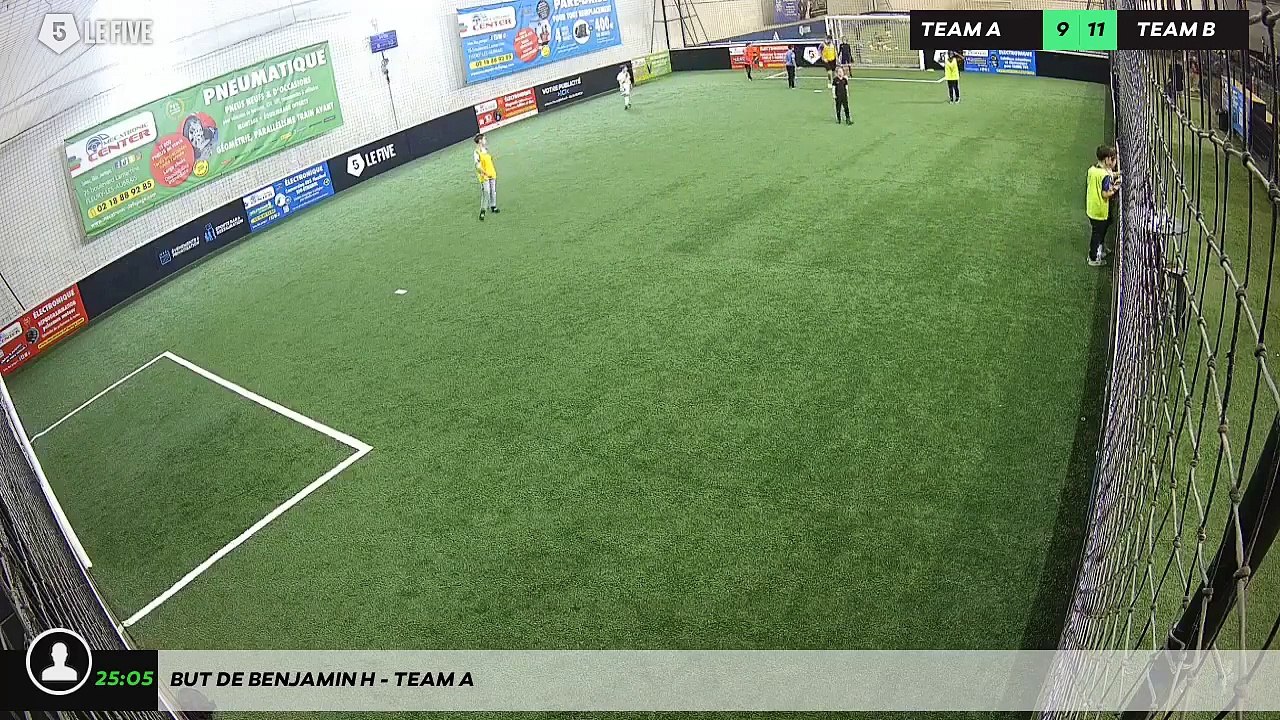 But de Benjamin H - Team A