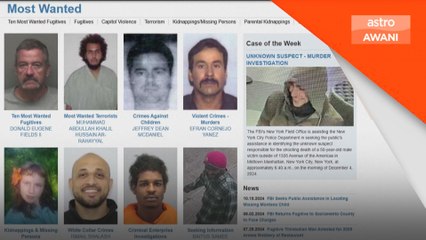 FBI tawar 50 ribu dolar kesan suspek pembunuhan Brian Thompson