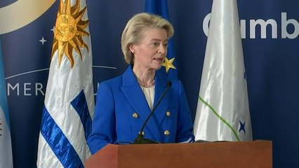 Von der Leyen desoye el 'no' de Macron y cierra el acuerdo comercial de la UE con Mercosur