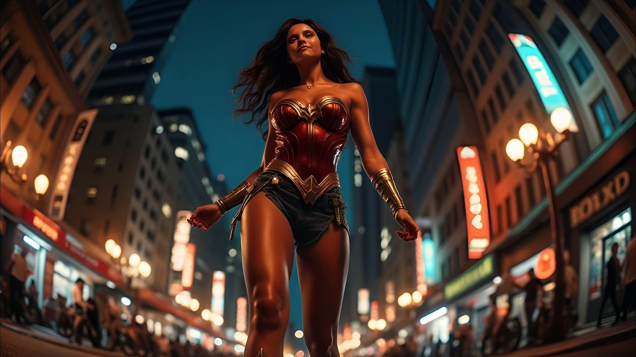 Christina Ricci as Wonder Woman Part 1