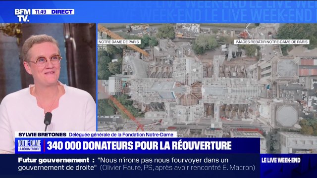 Sylvie Bretones (Fondation Notre-Dame): Des personnes de 150 pays différents ont donné pour la reconstruction de Notre-Dame