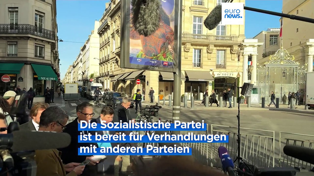 Macron lädt Sozialisten zu Regierungsgesprächen ein