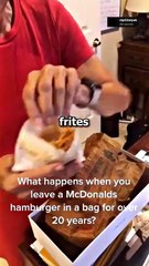 Le moisi des burgers de McDonald's ?