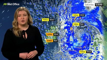 Met Office Saturday Afternoon Weather Forecast 07/12/2024