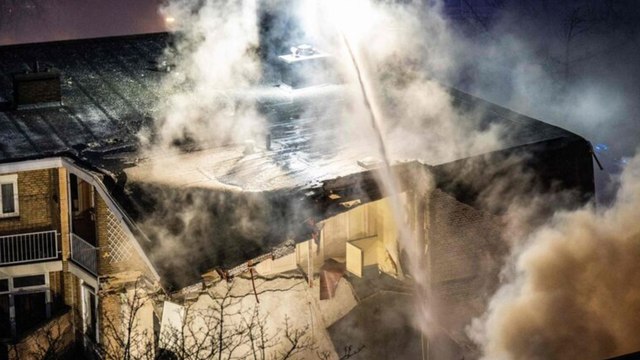 Pays-Bas : un immeuble s’effondre partiellement à La Haye après une explosion, quatre personnes transportées à l’hôpital