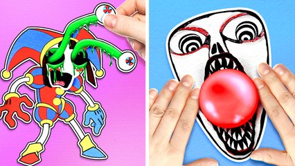 Oh, no! Save Pomni's Eyes 👀 🎪 *New Digital Circus 3 Game Book* The Mystery Of Mildenhall Manor