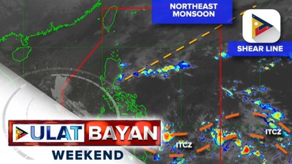Tatlong weather systems, magpapaulan sa iba’t ibang lugar sa bansa