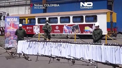 NO COMMENT: Más de 23.000 armas incineradas en Colombia