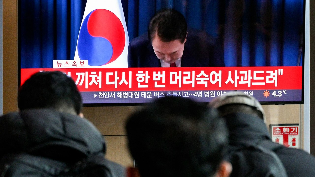 El presidente de Corea del Sur pide perdón por declarar la ley marcial ...