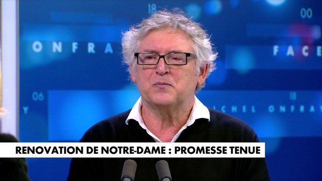 «Notre-Dame appartient à la France et non au monde entier», selon Michel Onfray