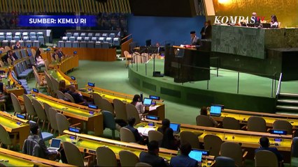 Keras! Wamenlu RI Arrmanatha Nasir di Sidang PBB: Standar Ganda Beri Israel Izin Membunuh!