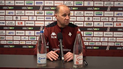 Metz - Dunkerque, la conférence d'avant-match