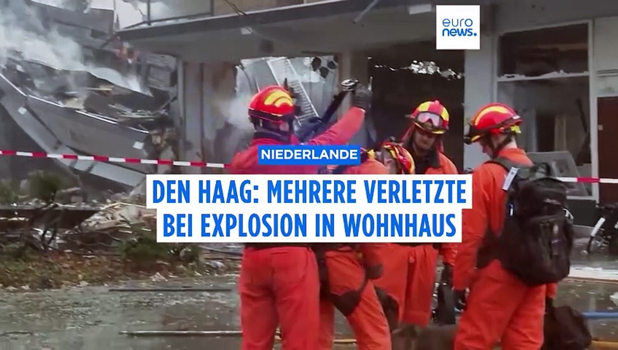 Den Haag: Mehrere Verletzte bei Explosion in Wohnhaus