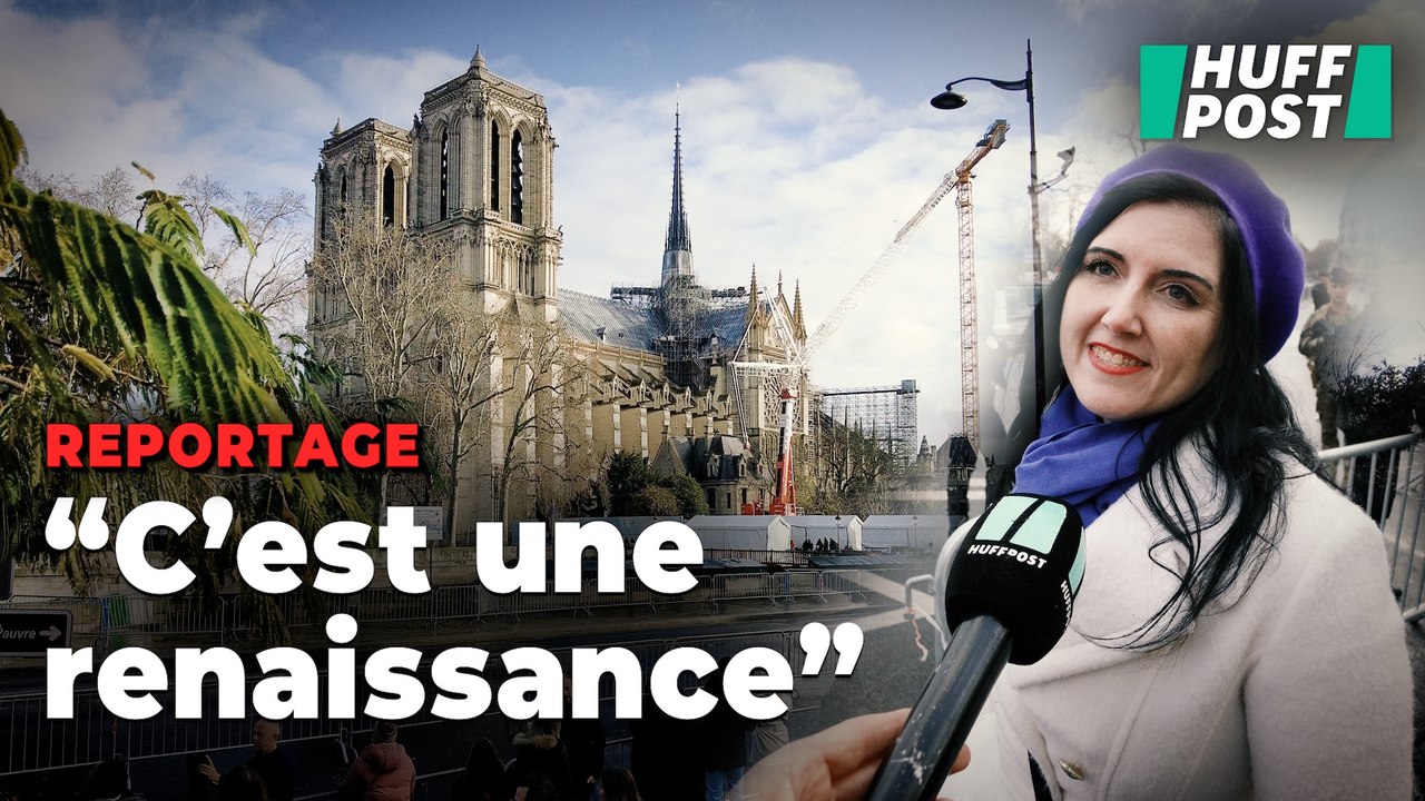 Avant la réouverture de Notre-Dame, l’émotion des amoureux de la cathédrale dans les rues de Paris