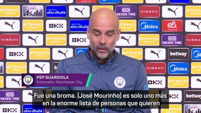 Sus cruces de declaraciones se van a recordar siempre: oigan la respuesta de Guardiola a Mou