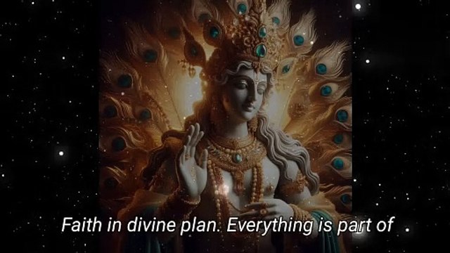 Faith in Divine plan Shri Krishna sayings