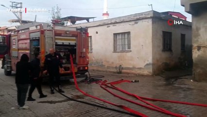 Adana'da şarja takılı tablet bir evi kullanılamaz hale getirdi