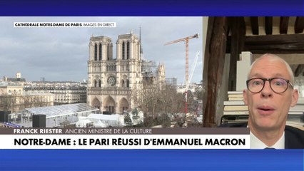 Franck Riester, ancien ministre de la Culture :«C’est un beau symbole de la réussite française»