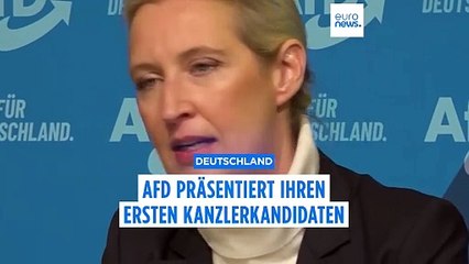 AfD nominiert Alice Weidel als Kanzlerkandidatin