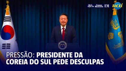 Presidente sul-coreano pede desculpas por lei marcial