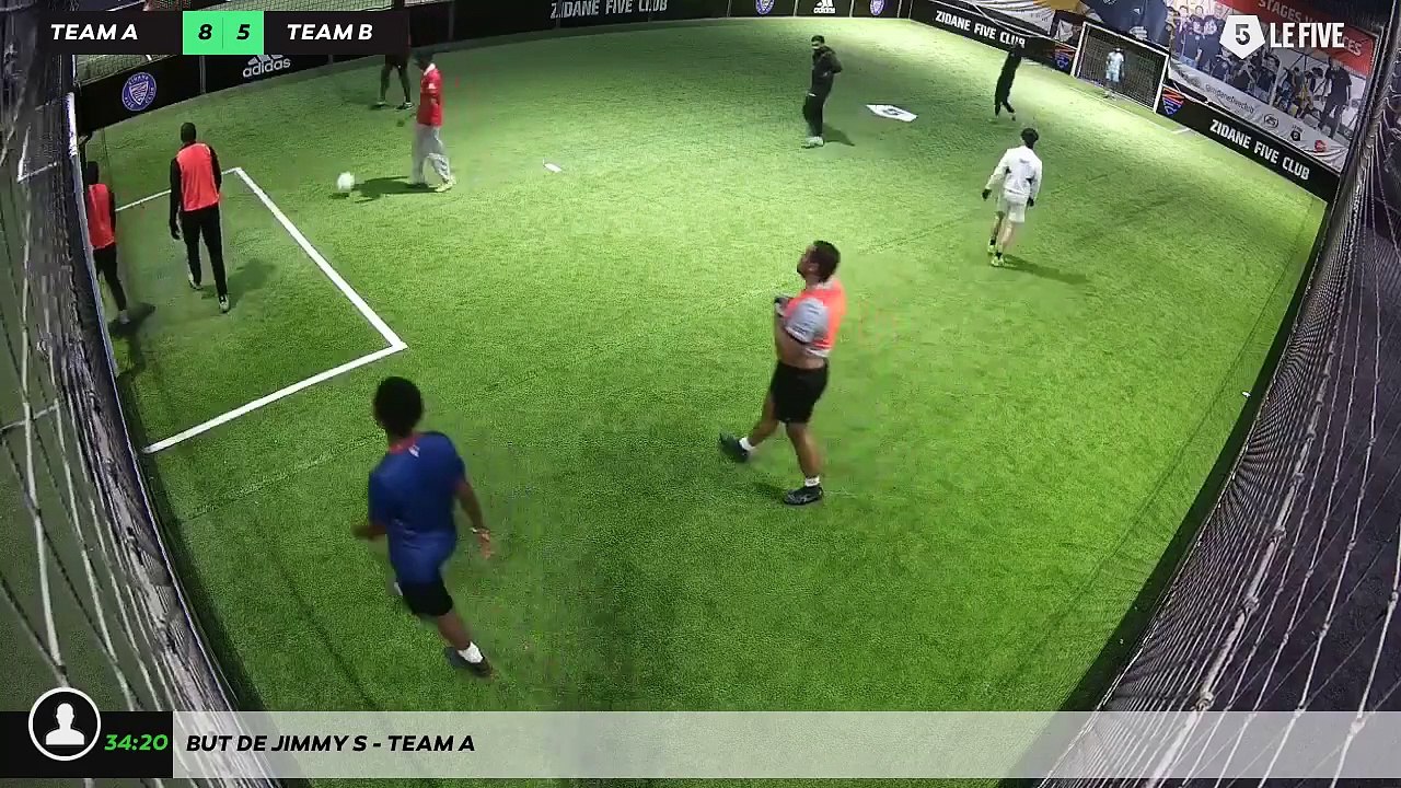 But de Jimmy S - Team A